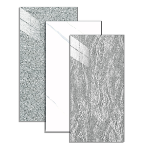 Diseño de modelo 3D gris claro Murales de pared rústicos Azulejos antideslizantes modernos para espacios de vida de Villa Exterior - Product Image 2