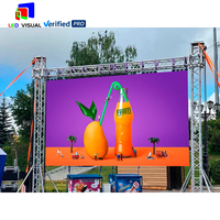 Pantalla LED de Alta Luminosidad Visual P2 P2.6 P2.9 P3 P3.91 SMD a Todo Color para Interiores y Exteriores, Panel LED para Iglesia, Pantalla LED para DJ
