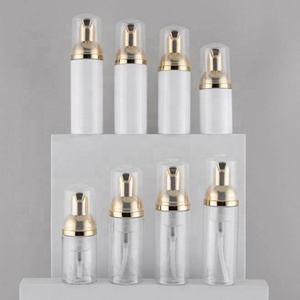 Bouteilles Distributrices de Mousse Blanches Givrées Ambre 50-100ml pour Nettoyant Cils, Emballage en Gros, Distributeur de Savon, Bouteille Pompe à Mousse - Product Image 5