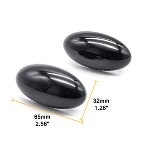 Feux clignotants latéraux dynamiques à LED pour <span class=keywords><strong>Peugeot</strong></span> 307 206 207 407 107 pour Citroën C1 C2 C3 - Product Image 3