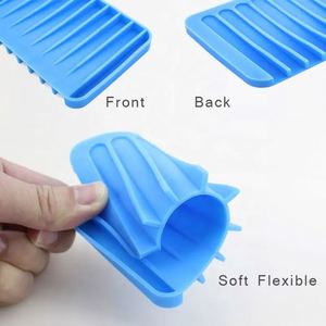 Factory Direct Sale Large Stock Multi-Purpose Silicone <b>Soap</b> Dishes On-Site Direct Sale Sample Making Bath Toilet Supplies - Product Image 3