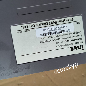 1PC Inverseur de fréquence d'occasion CHF100A-0R7G-4 0.75KW 380V 750W # - Product Image 5
