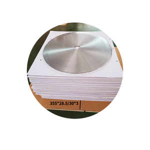 Lame circulaire industrielle de 355 mm pour la découpe de viande, couteau rond en acier inoxydable - Product Image 3