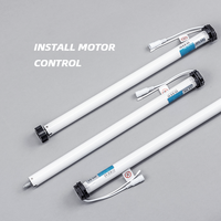 Persianas eléctricas motorizadas, Control remoto inalámbrico para ventanas, persianas inteligentes con Wifi