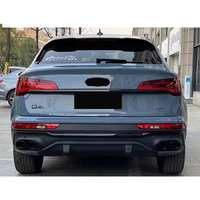 Diffuseur de style SQ5 pour Audi Q5 Sportback (2021-2024), mise à niveau sans tuyau, style SQ5 avec embouts