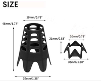Tee de golf en plastique à griffes, prêt à être expédié, pour une utilisation en intérieur et en extérieur, accessoire de golf essentiel