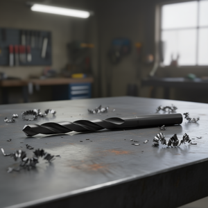 Foret hélicoïdal HSS 2,2 mm, longueur 53 mm, série courte noire pour perçage du métal - Product Image 3