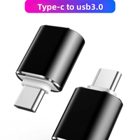 Adaptador USB-C OTG Tipo-C a USB 3.0 de Aleación de Aluminio para iPhone 15/16, MacBook Pro/Air, Laptop, Tablet, Auto y Accesorios de Computadora