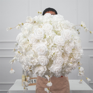 Centros de Mesa con Bola de Flores, Flores Artificiales, Arreglos Florales, Centros de Mesa para Bodas, Decoraciones para Mesas - Product Image 3
