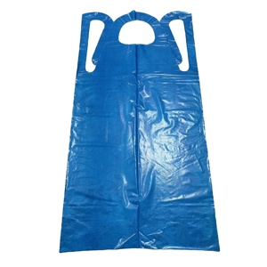 <span class=keywords><strong>Tablier</strong></span> jetable universel Hao Tai en PE gaufré, anti-salissures et imperméable, pour la cuisine domestique, le nettoyage et la protection personnelle - Product Image 1