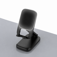 Support de téléphone portable de bureau en ABS, hauteur réglable, profondeur personnalisable, conception moulée, traitement d'assemblage