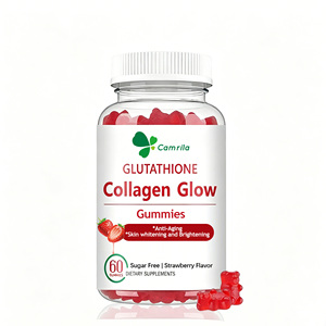 Gomitas de Belleza Veganas y Vegetarianas con Colágeno, Antioxidantes, Iluminadoras e Hidratantes de la Piel, Altas en Proteínas, 60 Unidades para Mujeres y Hombres - Product Image 1