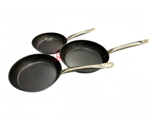 Sartén antiadherente de acero inoxidable con mango resistente al calor | Utensilios de cocina - Product Image 5