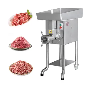 Picadora de carne fresca industrial de acero inoxidable, capacidad de 1300kg, precio de fábrica