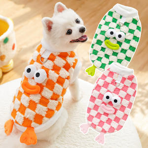 Ropa para Perros y Gatos de Alta Calidad, Ecológica, de Poliéster, Multicolor, Tallas Pequeña y Mediana, Diseño de Dibujos Animados, Adorable - Product Image 1