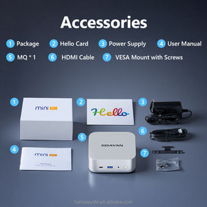 2026新品MQi12インテル第12世代I3-1215U 12/16GB LPDDR5 4テラバイトSSD WiFi6 BT5.2タイプ-C 4K USB4.0 RJ45ミニPCビジネス使用Windows - Product Image 6