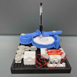 36Pcs Gear Transmissie Schilderen Speelgoed Diy Circuit Machines Building Set Kinderen Elektronische Science <span class=keywords><strong>Learning</strong></span> Tekening Instrument - Product Image 3