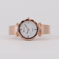 Montre à quartz pour femme, style coréen, tendance, avec bracelet milanais et bracelet en maille, incrustée de diamants, inspirée des célébrités d'Internet de TikTok