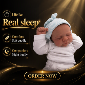 Muñeca Bebé <span class=keywords><strong>Reborn</strong></span> <span class=keywords><strong>de</strong></span> Silicona Sólida, Figura <span class=keywords><strong>de</strong></span> Bebé Dormido, Simulación Realista, <span class=keywords><strong>Cuerpo</strong></span> <span class=keywords><strong>de</strong></span> Felpa, Juguete Coleccionable - Product Image 5