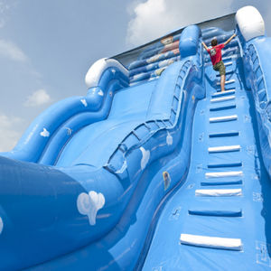 Tobogán <span class=keywords><strong>de</strong></span> <span class=keywords><strong>agua</strong></span> <span class=keywords><strong>de</strong></span> ola extrema inflable para niños y adultos - Product Image 2