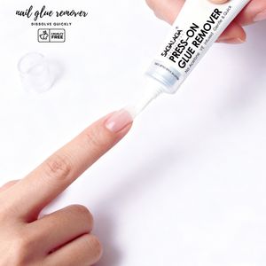 SAGALAGA Mini 10g Tube Dissolvant de Colle pour Faux Ongles en Gel Souple Dissolvant de Colle pour Ongles à Presser Logo Personnalisé - Product Image 4