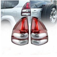 Feux arrière LED pour Toyota Land Cruiser Prado 2003 - 2009, accessoires de voiture, LC120, feux arrière, lampe arrière. PRADO120 GRJ120