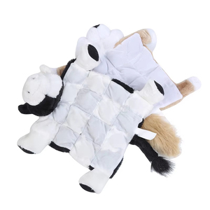 Juguetes Masticables de Peluche Duraderos para Perros, Lindos Juguetes de Peluche con Forma de Animales de Dibujos Animados, Resistentes a las Mordidas, para Mascotas - Product Image 2