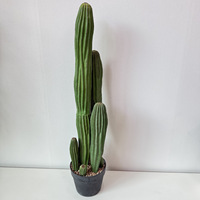 Plante de cactus artificielle en plastique, décoration de jardin, cactus pour la décoration intérieure et extérieure, maison, bureau, plantes artificielles, plantes factices