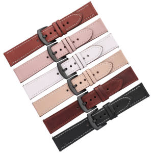 Pulsera de repuesto para reloj inteligente Samsung <span class=keywords><strong>Galaxy</strong></span> <span class=keywords><strong>Active</strong></span> <span class=keywords><strong>2</strong></span>, correa de cuero genuino de 20mm y 22mm para hombre y mujer - Product Image 1