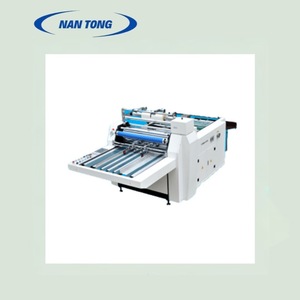 Machine à plastifier Nantou 720 pour films pré-revêtement, largeur 680 mm, plastification simple ou double face à froid et à chaud - Product Image 1