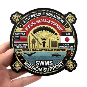 PVCパッチ卸売カスタム3Dエンボス加工パッチシリコンソフトPVCゴムパッチバルク3D衣服アクセサリーバッジメーカー - Product Image 3