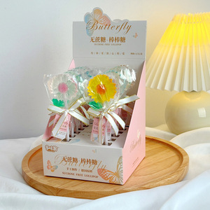 Barra de invitados de varios sabores de alto valor de color, <span class=keywords><strong>Flash</strong></span> nocturno, caramelo luminoso, sabor afrutado, flor, piruleta, KTV, niños, textura dura a granel - Product Image 2