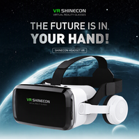 Nouvelles lunettes de réalité virtuelle professionnelles avec contrôle du volume, casque VR intelligent, connexion BT, lunettes VR 3D avec écouteurs