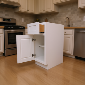 Gabinetes de Cocina Estilo Shaker Blancos B09-B21 con Envío Gratis Gabinete de Almacenamiento para Cocina Almacén Local en EE. UU. Estilo Americano en Stock - Product Image 2