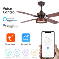 Ventilateur de plafond C232 DC 42 pouces avec kit d'éclairage avec télécommande Ventilateur de plafond 42 pouces avec kit d'éclairage