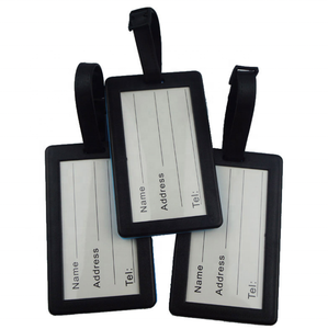 Étiquette de bagage personnalisée en PVC souple et silicone écologique pour valise d'avion avec étiquettes nominatives VIP Priorité - Product Image 5