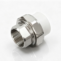 Raccord PPR haute pression, connecteur de tuyau PPR, raccord en plastique PPR pour plomberie d'eau chaude et froide