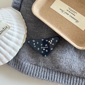 Набор заколок для волос QianJin: Новые элегантные заколки-крабики из ацетата с цветочным узором и стразами для любых причесок - Product Image 5