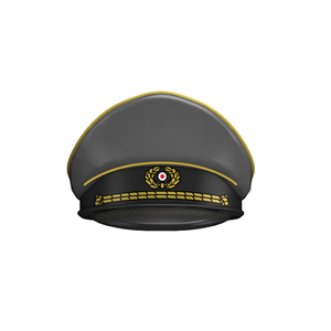 Moc WW2 Đức sĩ quan quân đội mũ xây dựng khối binh sĩ quân đội phụ kiện rộng vành mũ gạch đồ chơi - Product Image 1