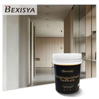 Peinture acrylique liquide haut de gamme à texture pierre, application par pulvérisation de sable naturel pour murs extérieurs - Revêtement élégant effet granit