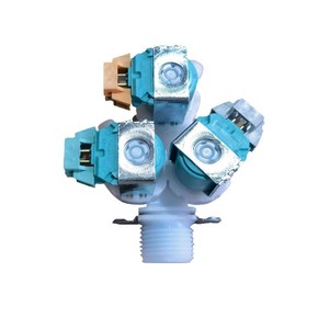 Válvula de entrada de agua GE 0319 eléctrica de plástico duradera para piezas de lavadora - Product Image 1