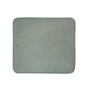 Tapis de comptoir de cuisine en microfibre absorbante, tapis de séchage pour vaisselle, ustensiles, casseroles et poêles, tapis de vaisselle gaufré - Product Image 1