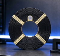 Filamento de Impresión 3D Original de Bambú ABS, Recarga de 1.75 mm, 1 kg, Resistente, Duradero, Resistente a Altas Temperaturas y Congelación, Reconocimiento Automático RFID
