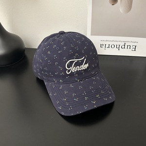 Gorra de Béisbol Deportiva Unisex de 6 Paneles, Ajustable, con Letras Bordadas en 3D Coreanas, de PVC, Mezclilla/Algodón, para Primavera/Verano - Product Image 3