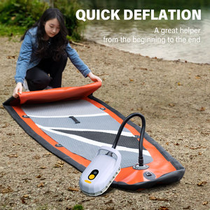 อัจฉริยะขั้นตอนคู่อัตราเงินเฟ้อ <span class=keywords><strong>Sup</strong></span> ปั๊มลมไฟฟ้า20psi แบตเตอรี่แบบชาร์จไฟได้ - Product Image 4