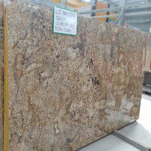 Granito Cobre Seda Moderno en Losa Grande para Encimeras, Calidad Premium Pulido para Cocina, Escaleras, Exterior, Comedor y Baño - Product Image 1