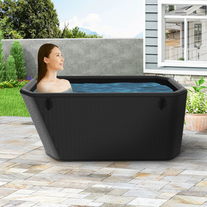 Bañera de Hielo Inflable con Logotipo Personalizado, Bañera de Agua Fría Portátil para Recuperación, Tanque de Agua Helada Inflable para el Hogar con Enfriador - Product Image 1