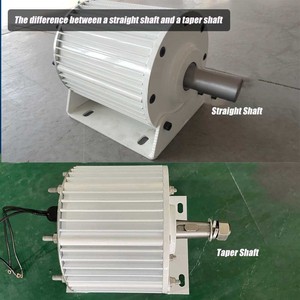Générateur magnétique 2000W 500 tr/min triphasé à faible bruit à entraînement direct pour système éolien 2KW Genway-PMGNE2000 Haute Efficacité - Product Image 3