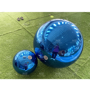 New Blessing Inflatable PVC <b>Mirror</b> <b>Ball</b> Event Decor Outdoor Floating Reflective Spheres 3-Year Warranty Customized Decorative In - Product Image 1