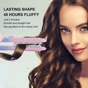 Plancha <span class=keywords><strong>de</strong></span> <span class=keywords><strong>pelo</strong></span> Fat Iron 2 en 1 Plancha <span class=keywords><strong>de</strong></span> <span class=keywords><strong>pelo</strong></span> multifuncional <span class=keywords><strong>Rizador</strong></span> <span class=keywords><strong>de</strong></span> <span class=keywords><strong>pelo</strong></span> y alisador - Product Image 4